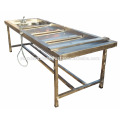 Stainless Steel Postmortem Autopsy Table